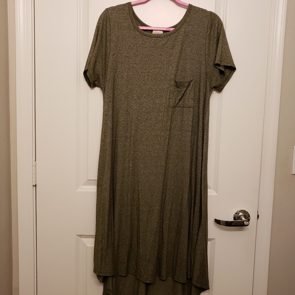Lularoe Heather Green Carly L